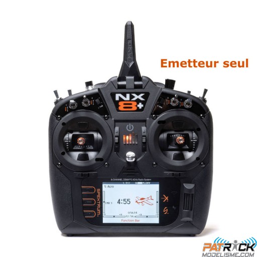 Spektrum NX8+ (20 voies) Emetteur seul SUR-COMMANDE
