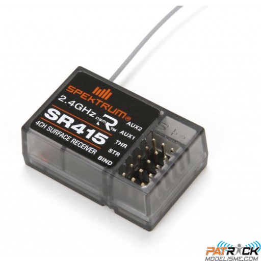 Récepteur Spektrum SR415 DSMR 4voies sport surface