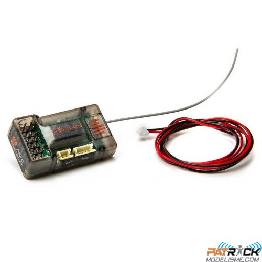 Récepteur Spektrum SR6100AT DSMR 6 voies AVC Surface Télémetrie