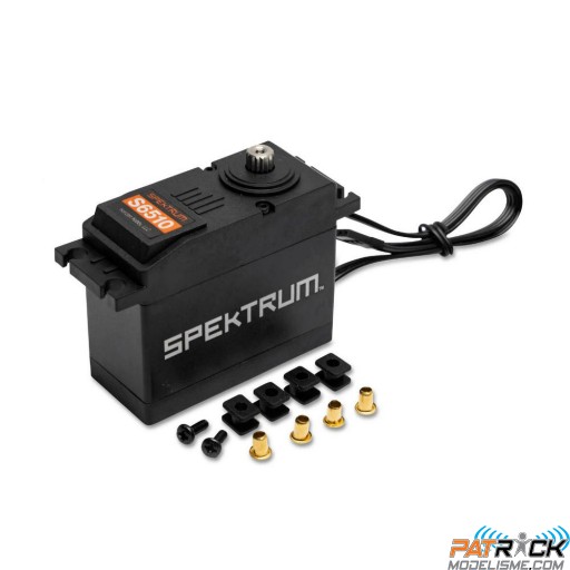 Servo Spektrum S6510 Metal 59Kg 15 dents 1/5e Surface
