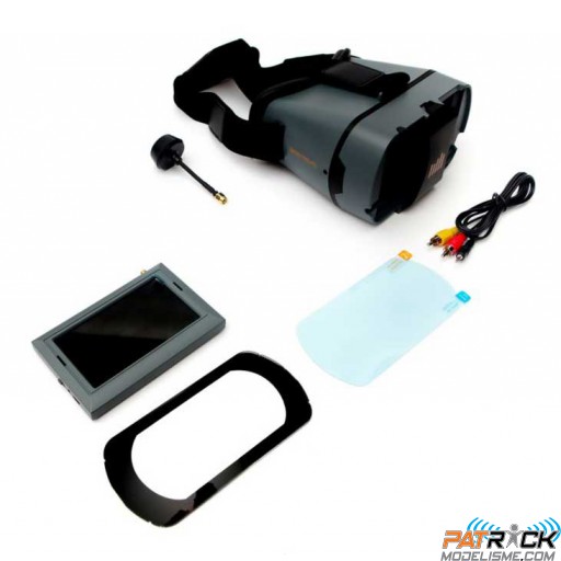 Masque FPV + Ecran 4.3’’ Spektrum