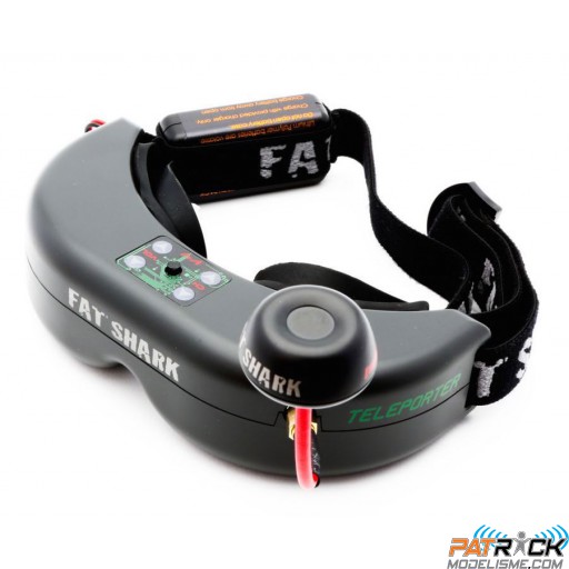 Fatshark TELEPORTER V5 lunettes FPV vidéo + Récepteur 5,8ghz + Head Tracking