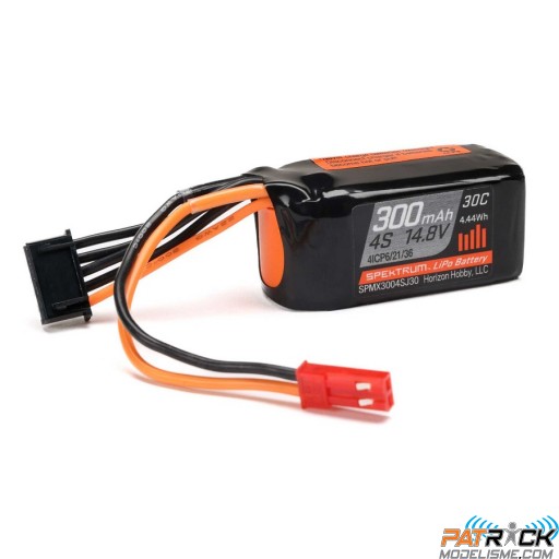 Batterie Lipo Spektrum 4s 14.8v 300mAh 30C JST