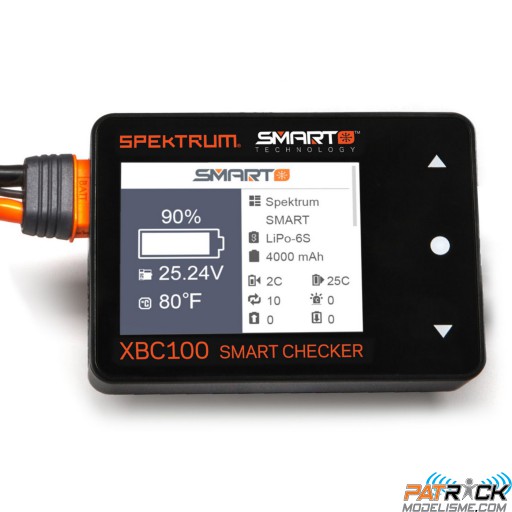 Spektrum XBC100 Testeur intelligent accu et servo