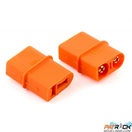Adaptateur mâle IC3 vers Dean femelle (2 pièces)