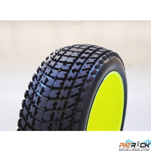 Roues SP Racing montés-collés Velociraptor - Supersoft – 1/8ème