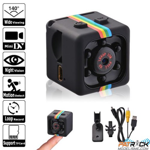 Caméra SQ11 Sports HD 1080P DVR Night Vision Motion 