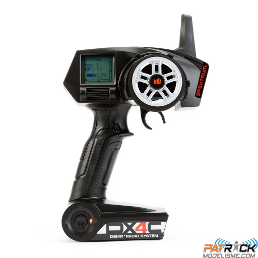 Spektrum DX4C DSMR, récepteur SR410 - 2.4GHz