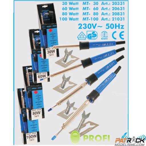 FER À SOUDER PROFI-STAR 80W 7 MM - STARTEC