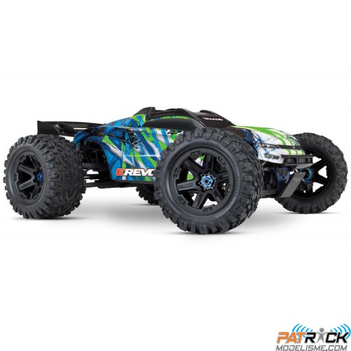 Traxxas E Revo VXL 2.0 brushless Vert 2.4ghz - 115km/h