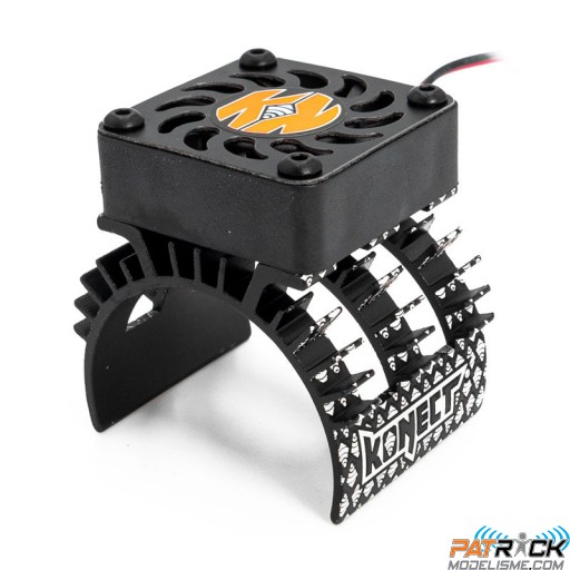 Support ventilateur moteur en alu (diam 36 mm) + Ventilateur