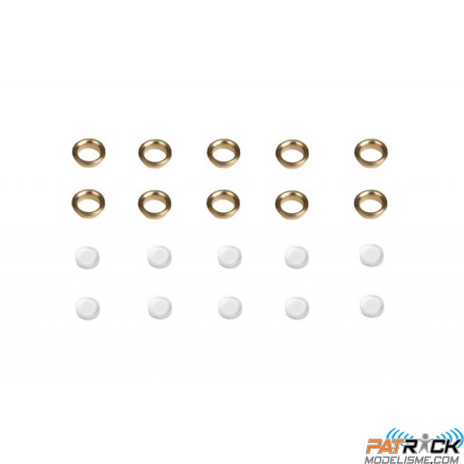 Hublot laiton dia 10mm 10pcs