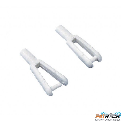 Chape Nylon mini snap pour tringlerie M2 (10pcs)