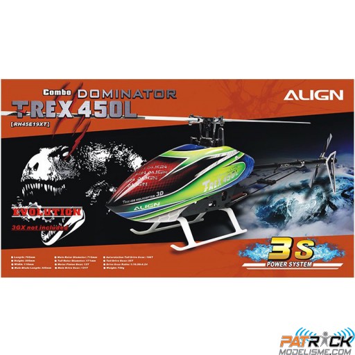 Align T-REX 450L DOMINATOR Combo 3S