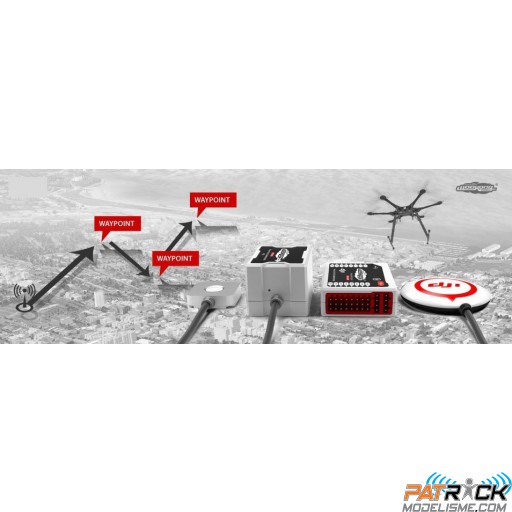 Upgrade Wookong-M avec 5 Waypoints (Sans Datalink et sans Wookong)