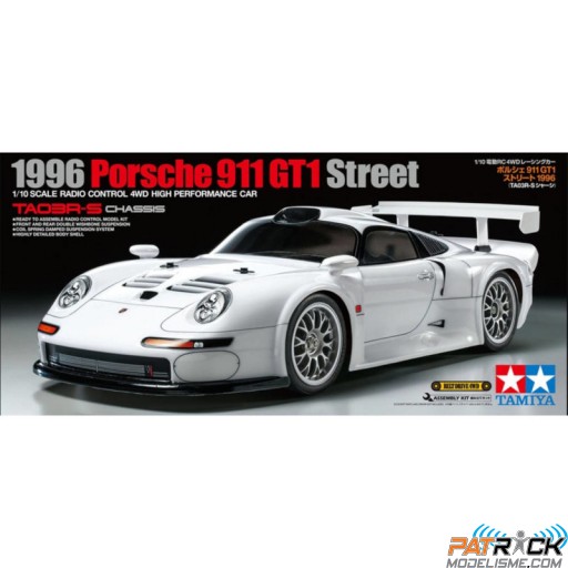 Tamiya Porsche 911 GT1 Street TA03RS kit à monter 1/10