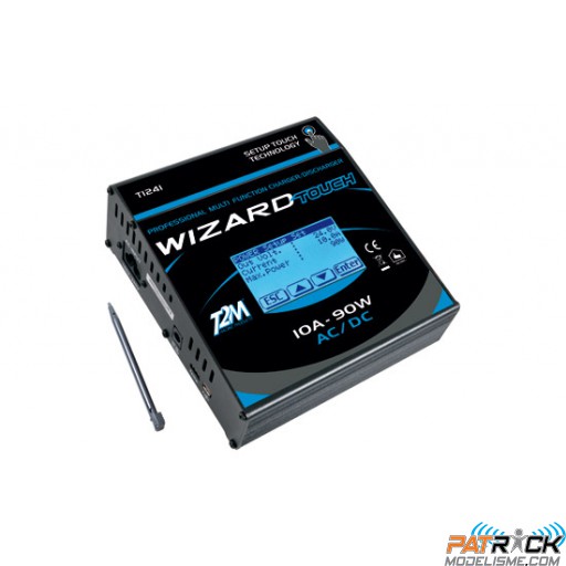 Chargeur T2M Wizard Touch 90W LiPo/NiMh 12v/220v