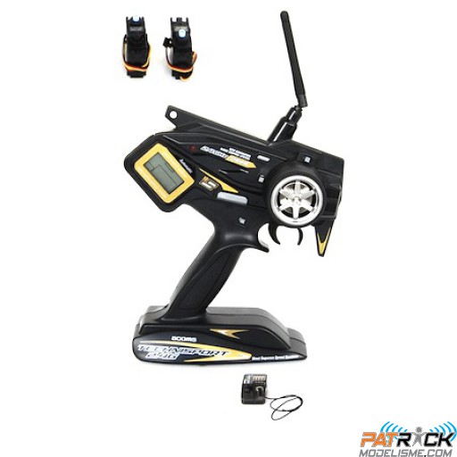 T2M Racer pro 2.4GHz, récepteur, 2 servos