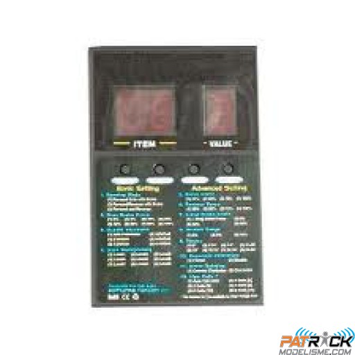 Carte de programmation – BLACK PIRATE 8