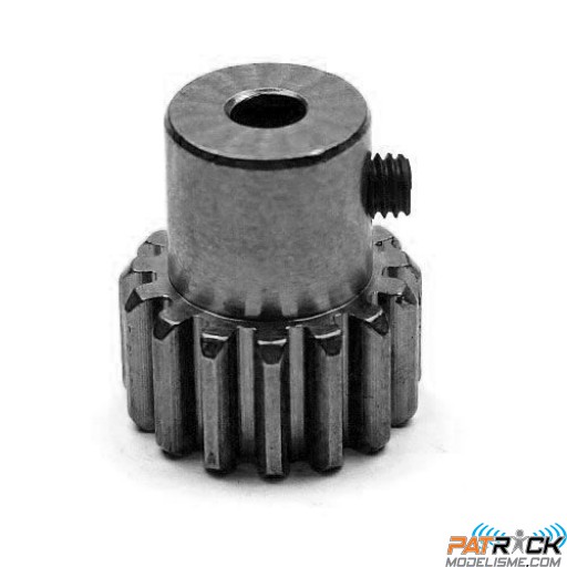 Pignon moteur 15 dents - 32dp/M0.8 Pirate XL EP 
