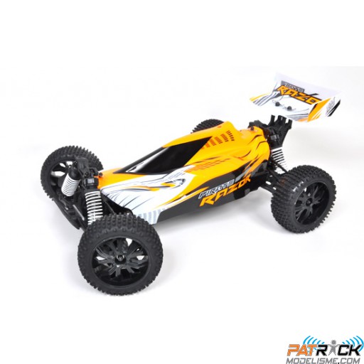 T2m Pirate RAZOR Brushed ORANGE 1/10e Prête à rouler