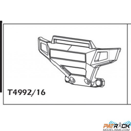 Pare-chocs avant T2M Pirate Monster-T SUR-COMMANDE