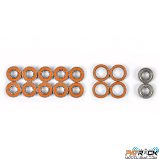 T2M Kit de 16 roulements pour châssis TT-02 B