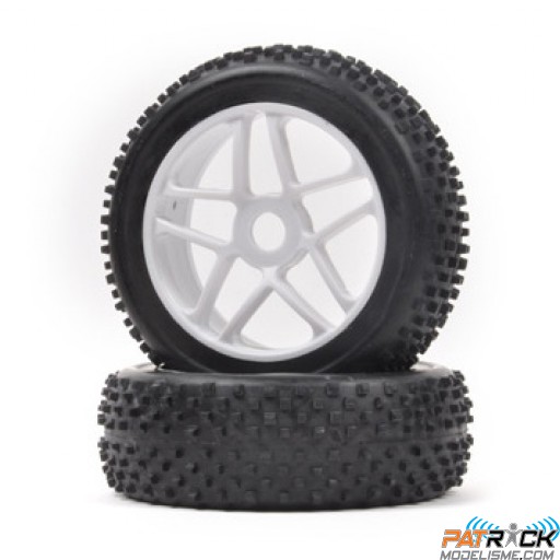 Roues TT STAR mini-blocks (2p) 1/8e