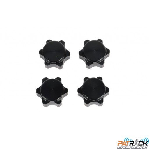 Ecrous de roues noir 17mm (4p) T2m