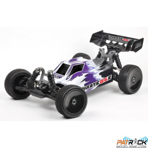 T2m Pirate 8.6 E Brushless 4x4 (sans accus - chargeur) 1/8e