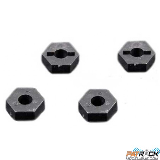 Hexagone de roues pour chassis Pirate Warrior T2M