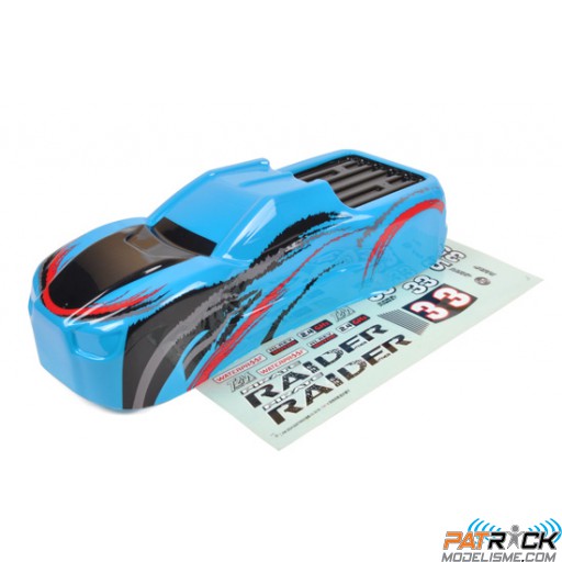 Carrosserie bleue pour T2m Pirate Raider 1/10e
