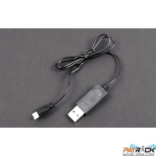 Chargeur T2M USB SPYRIT/FPV/QUIZZZ/Syma X5