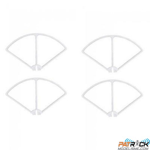Protection d'hélices BLANC pour quadrocoptère Spyrit Max FPV