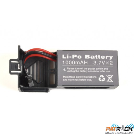 Batterie 1000mah x2 3,7V T2m Spyrit Expert / Advance et Lark FPV