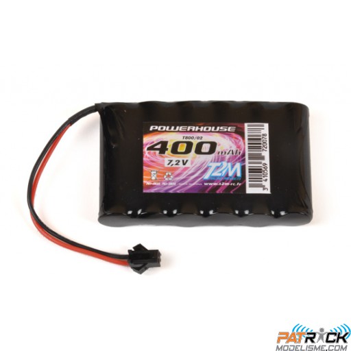Batterie NiMh 7,2V 400mAh pour pelleteuse T800 T2M