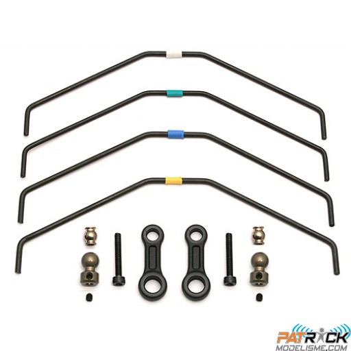 KIT BARRES ANTI-ROULIS ARRIÈRES - RC8.2