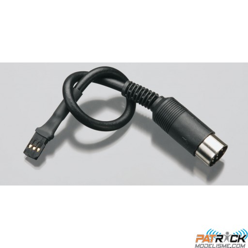 Adaptateur pour module Tactic en 2,4GHz SLT vers Futaba/Hitec fiche DIN