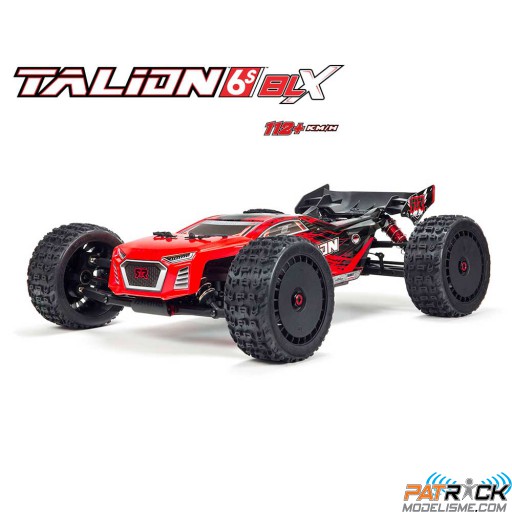 Arrma Talion 6S BLX Truggy 4WD Rouge Noir 1/8 