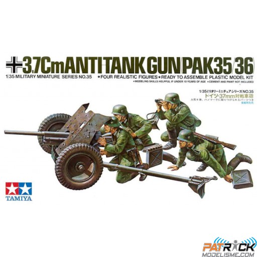 1/35e Tamiya Canon antichar allemand