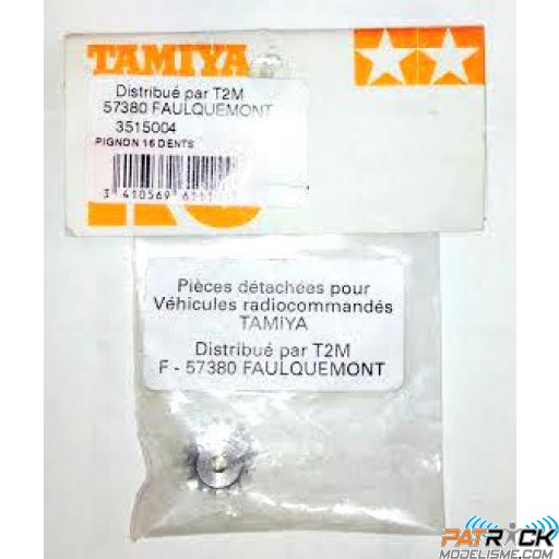 Pignon moteur 16 dents 32dp (84265) pour frog, Subaru Brat