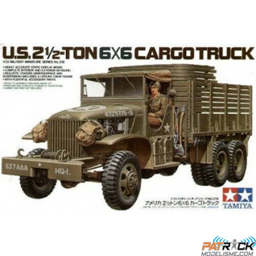 1/35e Tamiya Camion U.S. 2 1/2ton 6X6