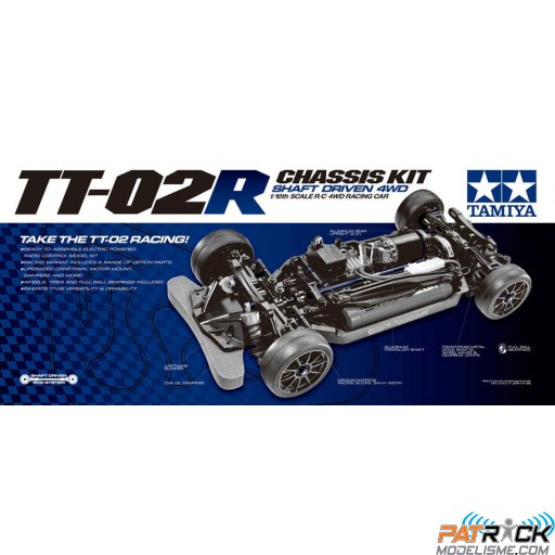 Tamiya châssis TT-02R 4wd Kit à monter 1/10e SUR-COMMANDE