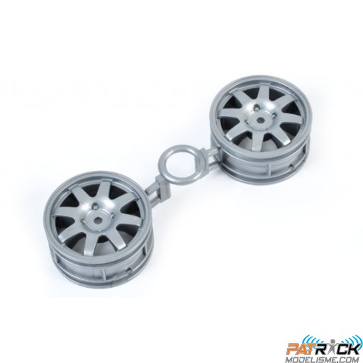 Jantes Speedline 26mm de Clio - 1/10 Tamiya