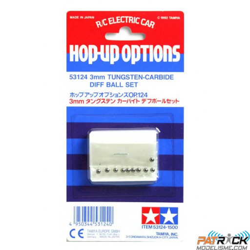 Tamiya 53124 3mm Tungsten Carbide Diff Ball Set (vintage)