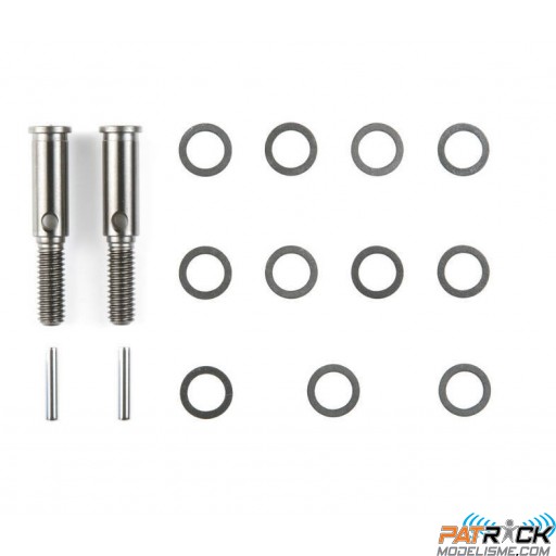 Paire d'axes de roue renforcés pour M-Chassis