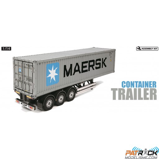 Tamiya Kit Semi-remorque Porte-container 1/14