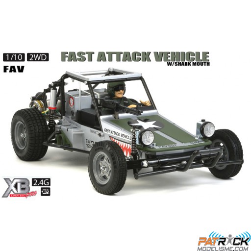 Tamiya XB Fast Attack "Shark Mouth" RTR 1/10