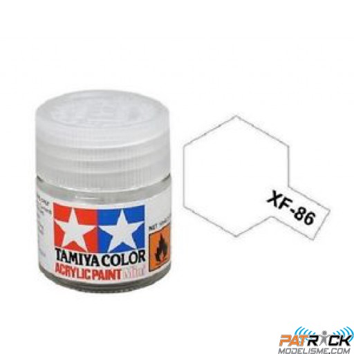 Pot Tamiya XF-86 Vernis Transparent Acrylique mat 10ml