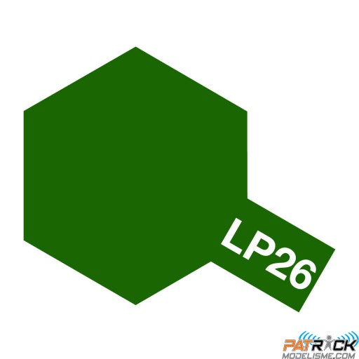 Pot de peinture laquée Tamiya LP-26 Vert Foncé (JGSDF) - 10ml